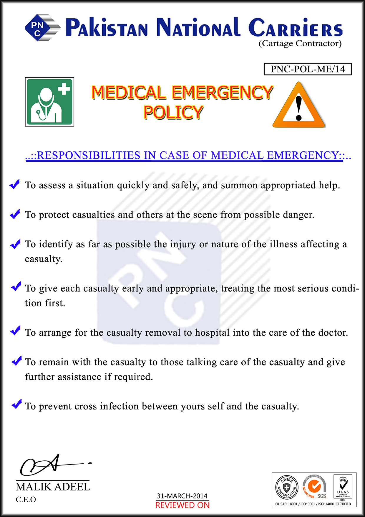 Medical-Emergency-POLICY