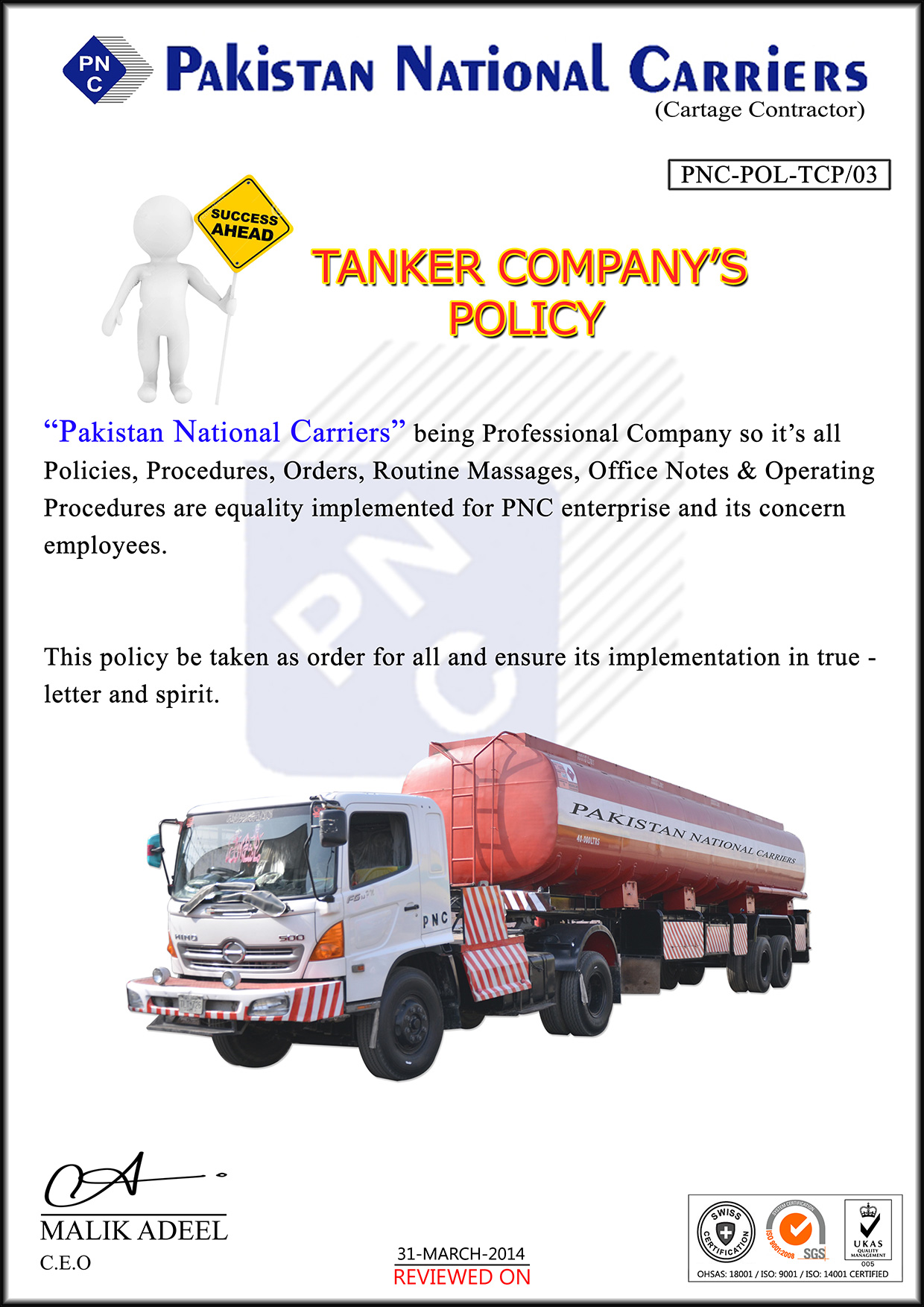 Tanker-POLICY